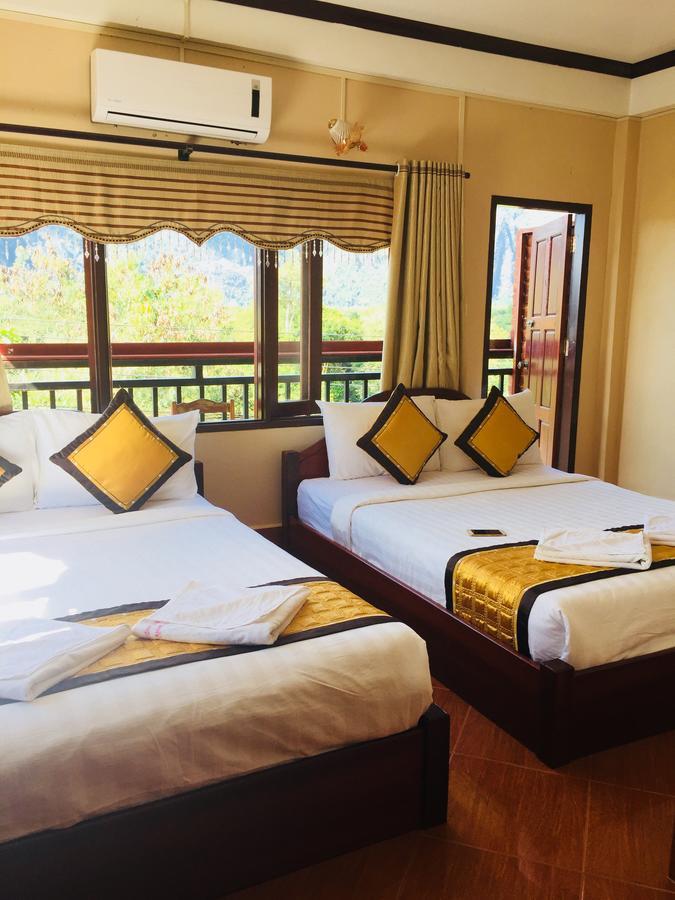 Mountainview Riverside Boutique Hotel Vang Vieng Eksteriør billede