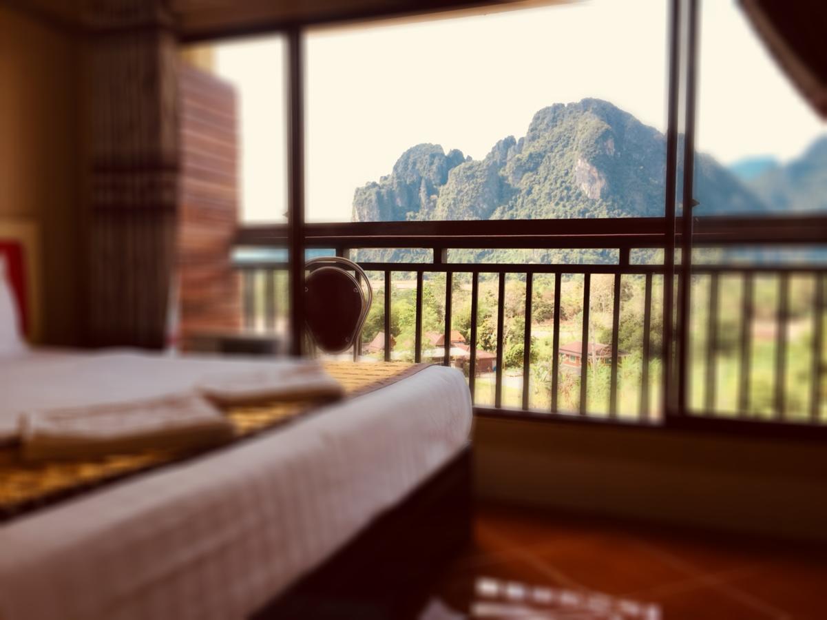 Mountainview Riverside Boutique Hotel Vang Vieng Eksteriør billede