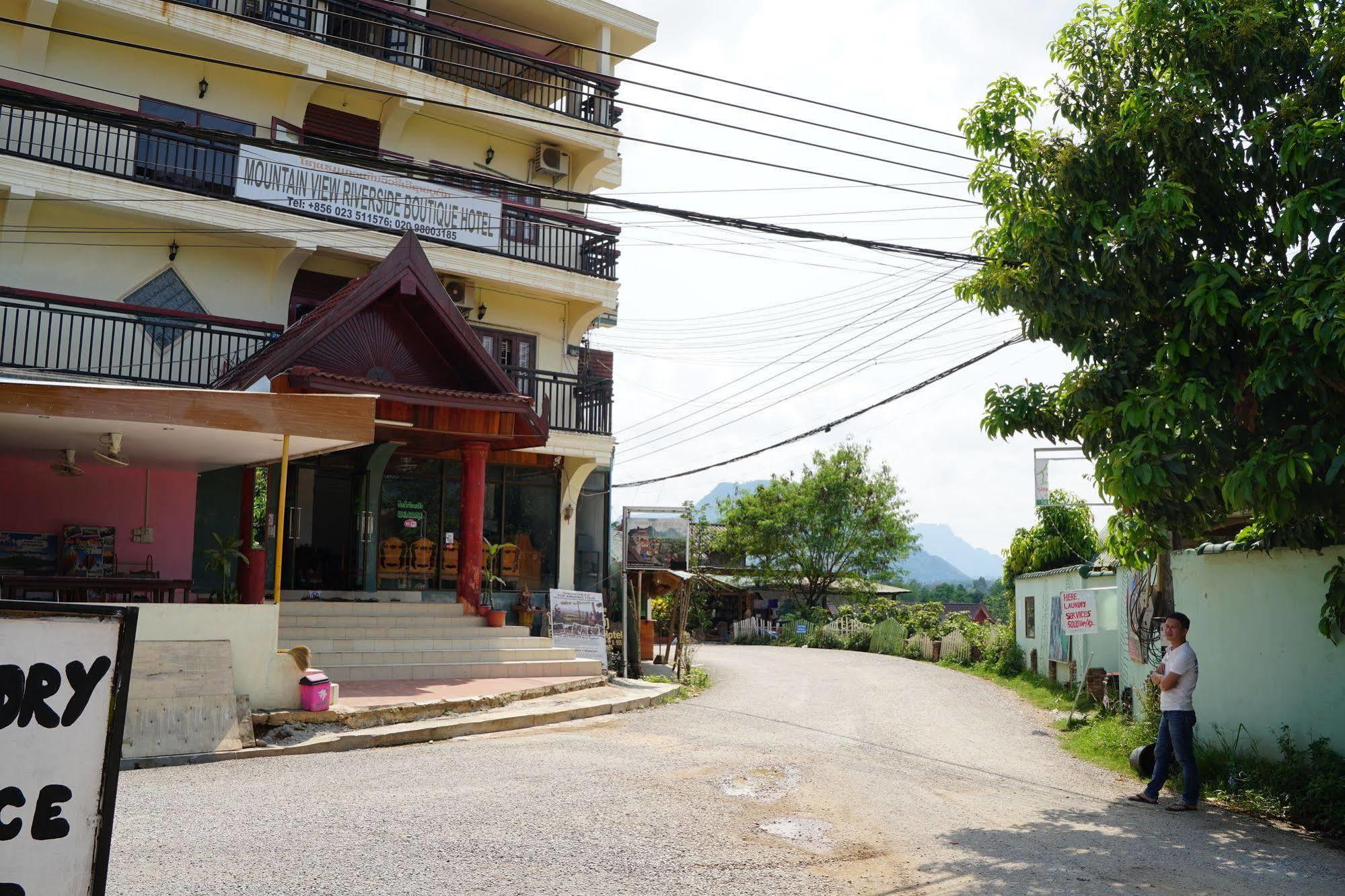 Mountainview Riverside Boutique Hotel Vang Vieng Eksteriør billede