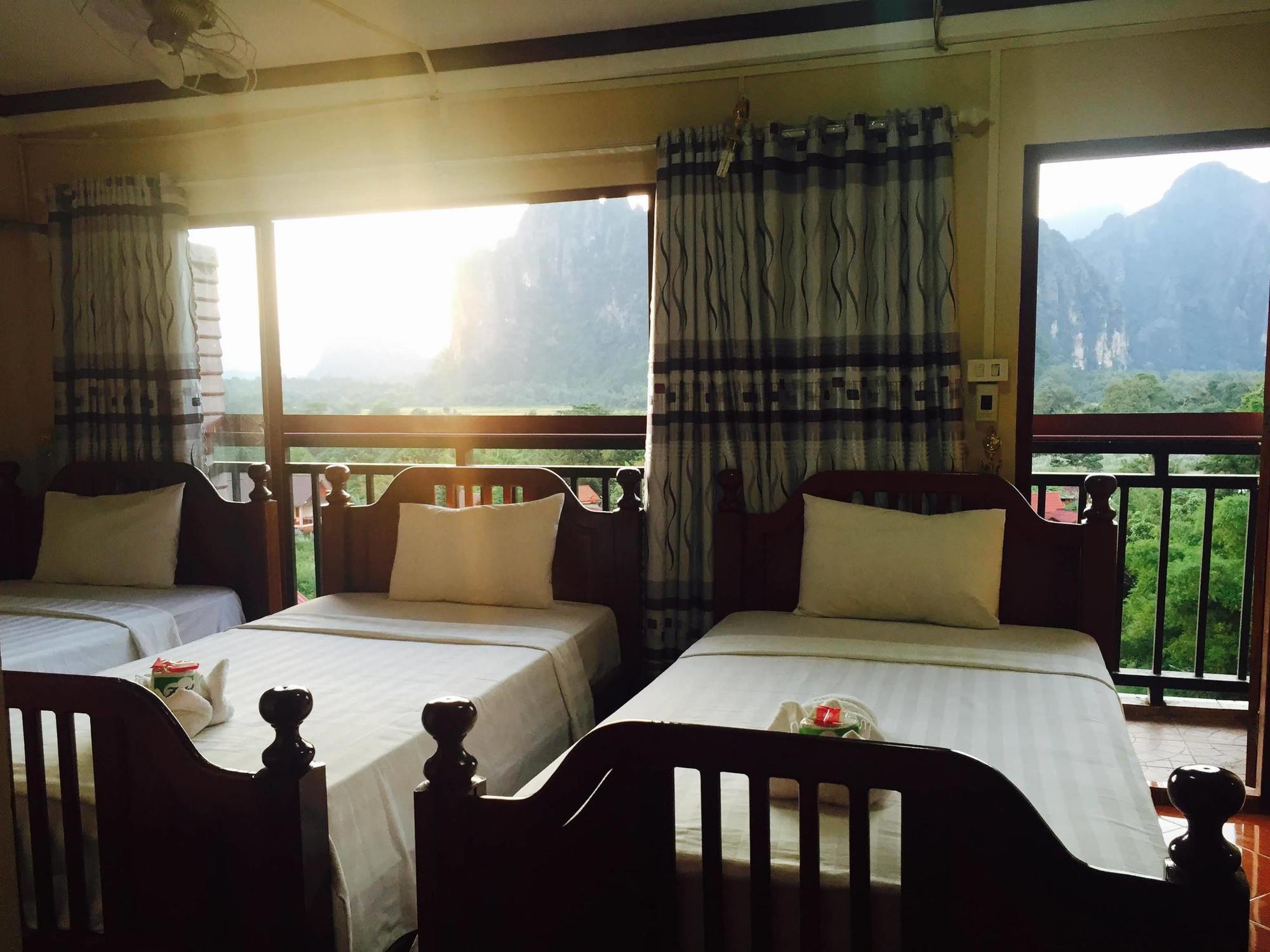 Mountainview Riverside Boutique Hotel Vang Vieng Eksteriør billede