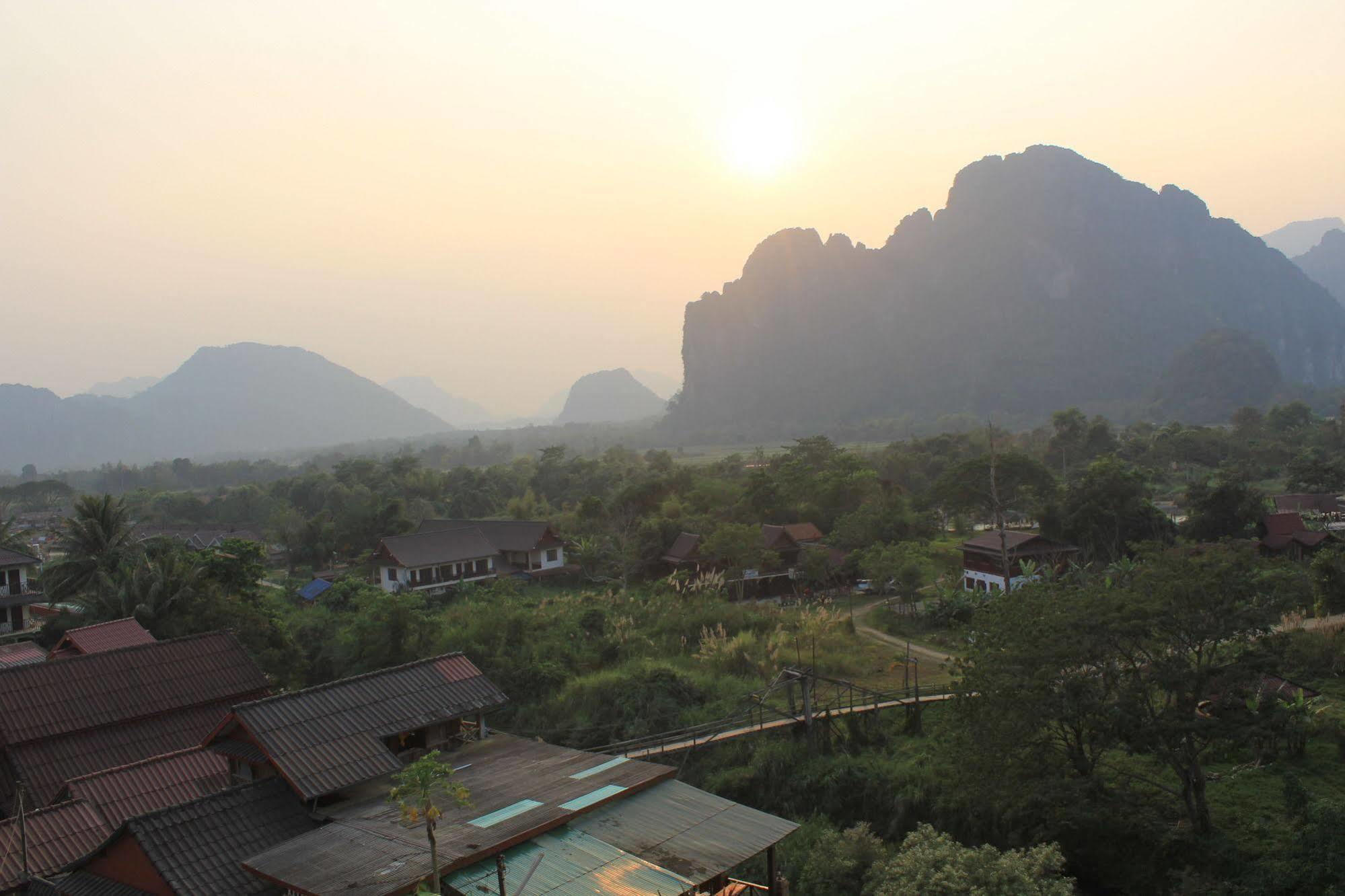 Mountainview Riverside Boutique Hotel Vang Vieng Eksteriør billede